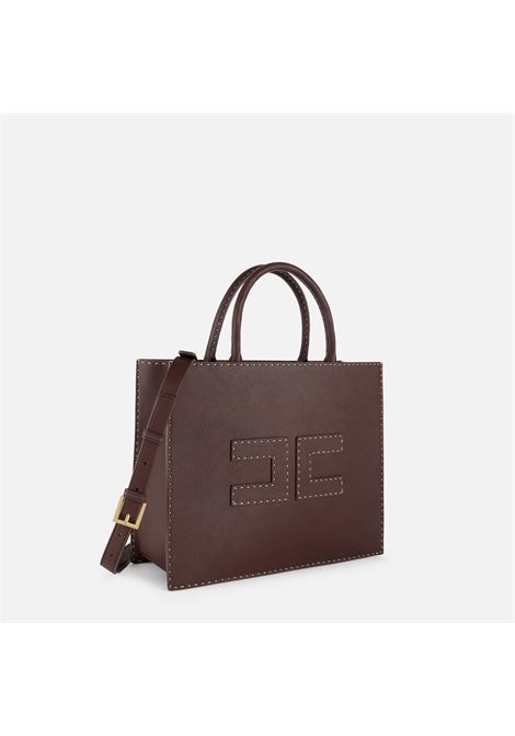 BORSA SHOPPING MEDIA CON INPUNTURE A CONTRASTO ELISABETTA FRANCHI | Borsa | BS09A51E2644